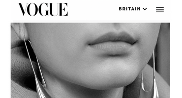 Featured in British Vogue
