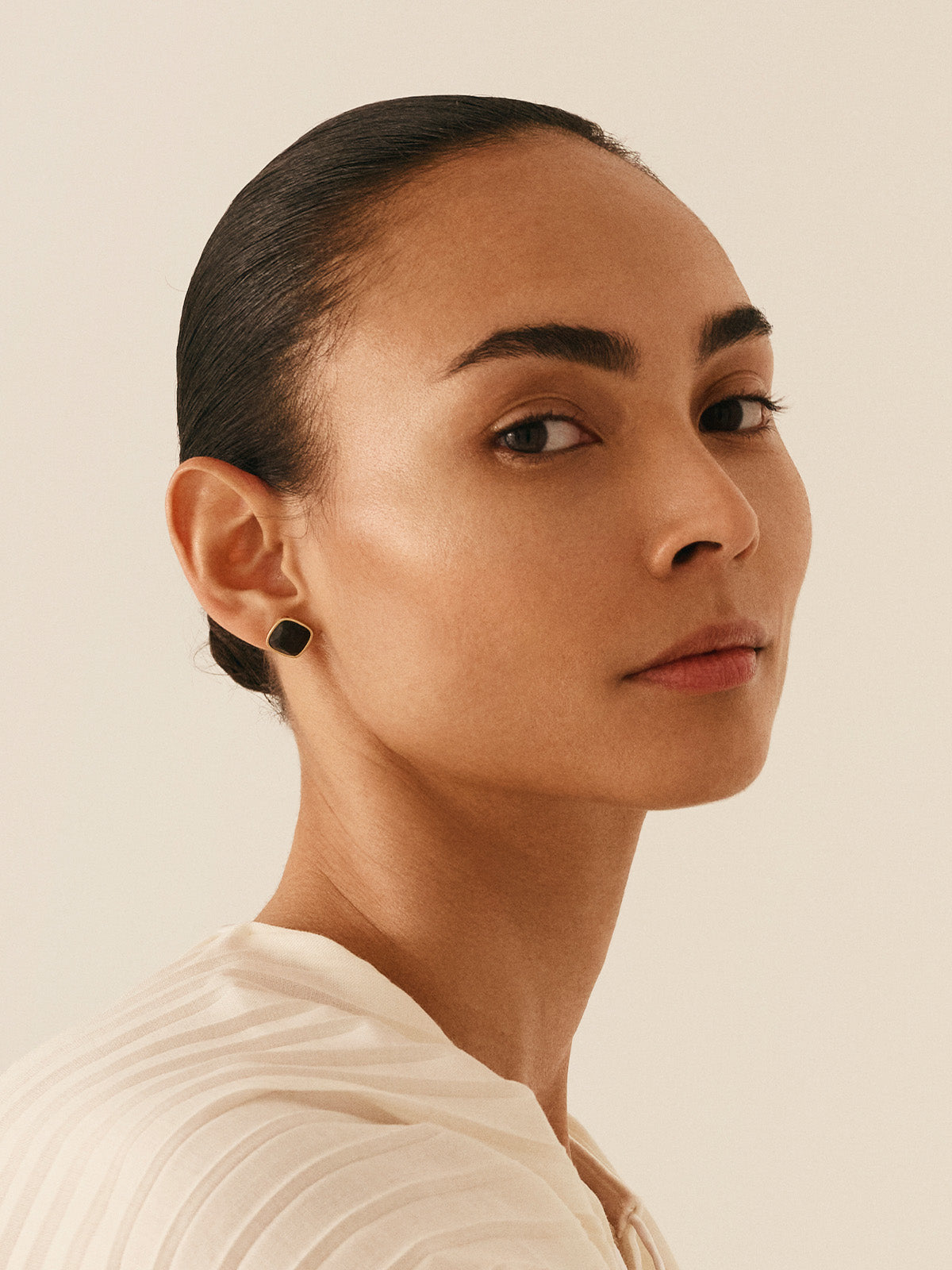 KINRADEN APS AND I Earring - 18k gold Earrings