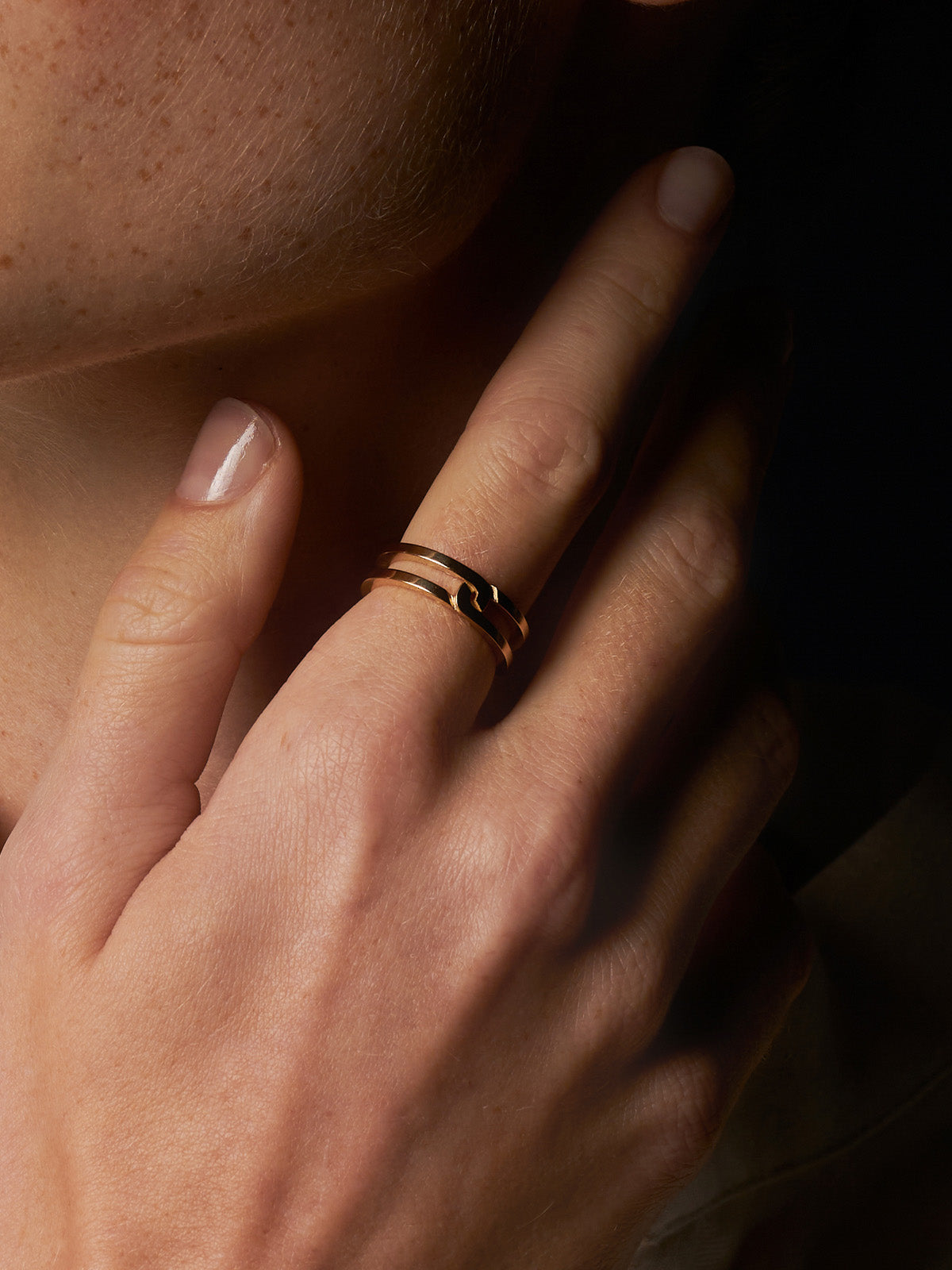 KINRADEN APS BREEZE Ring - 18k gold Rings