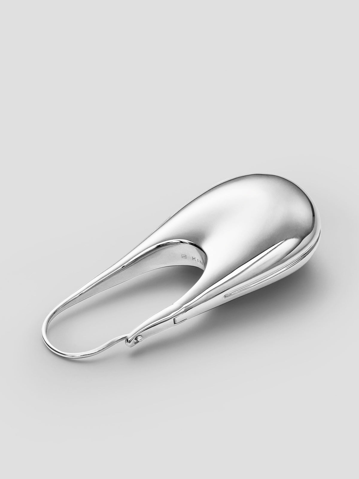 Doric Earring Large in sterling silver, product view
