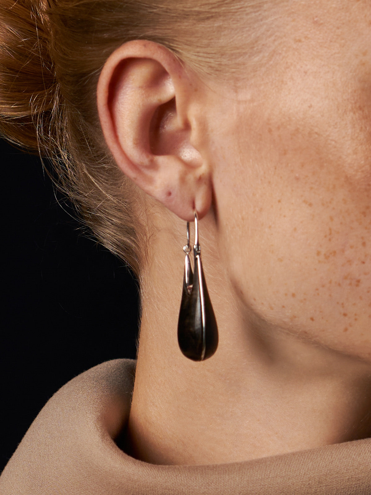 KINRADEN APS DORIC MPINGO LARGE Earring - sterling silver Earrings