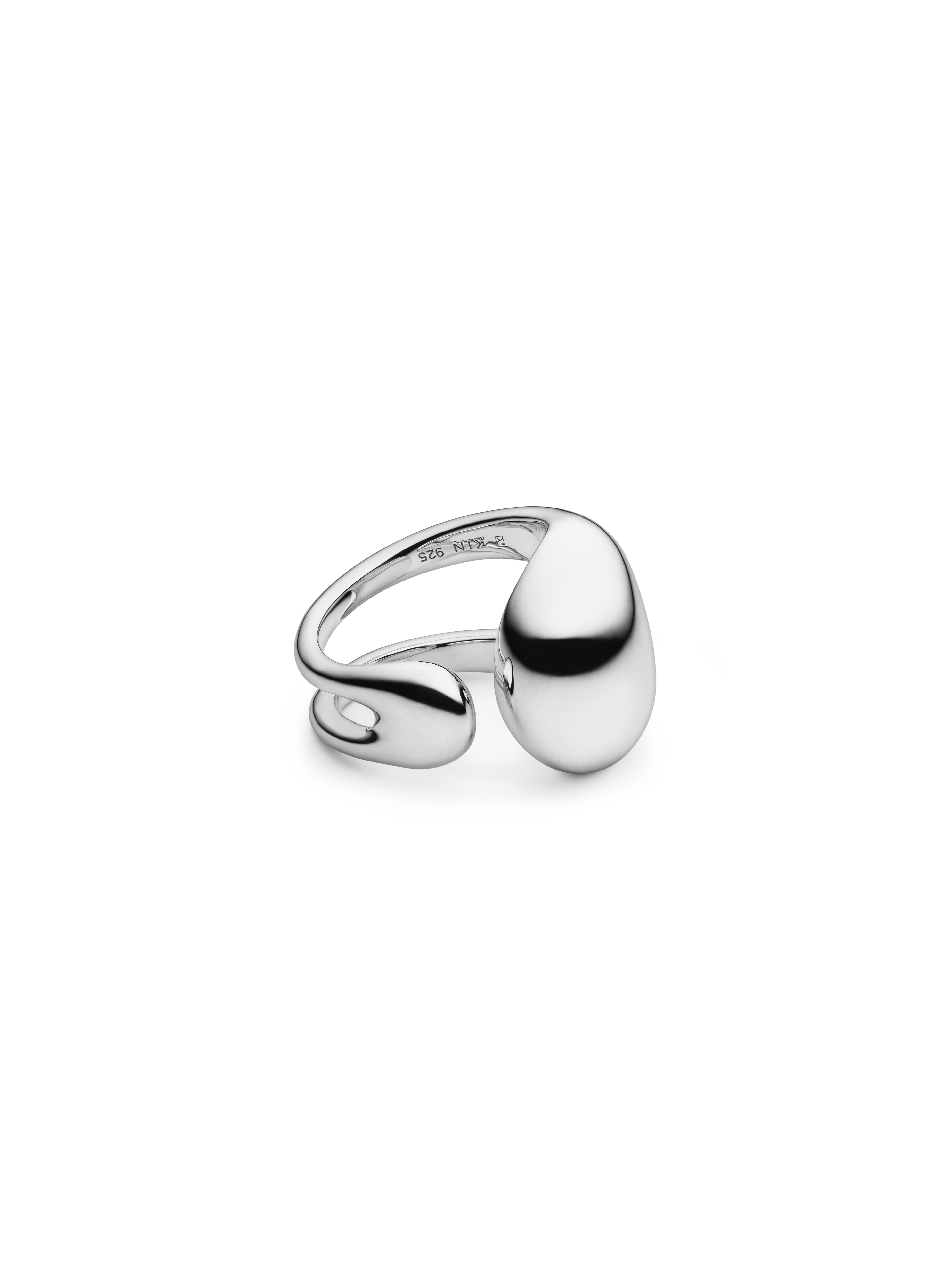Chunky silver ring