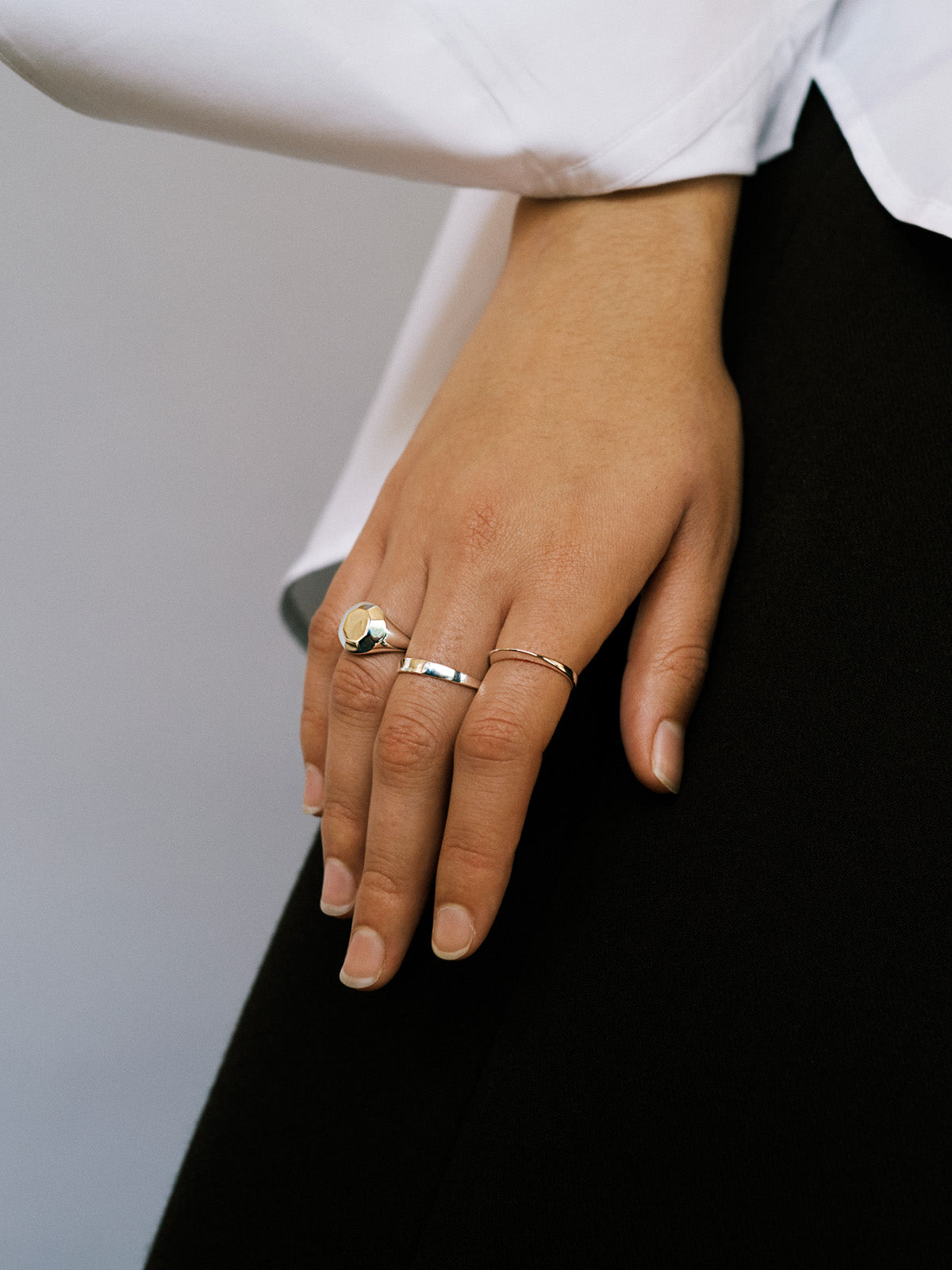 KINRADEN APS FLARE Ring - sterling silver Rings