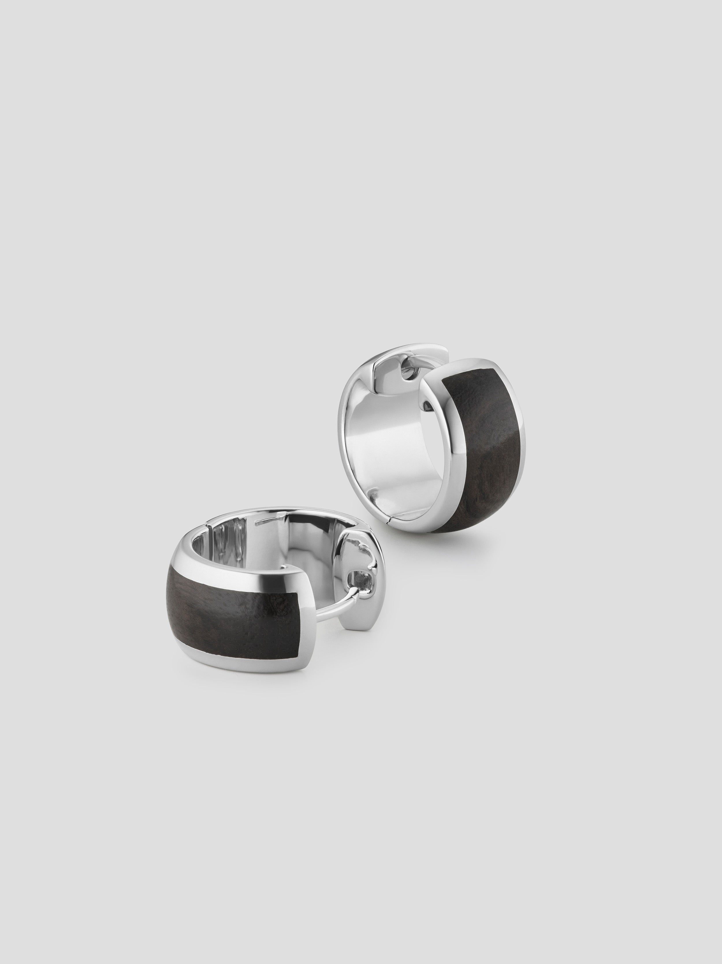 Florian Earring Pair in sterling silver, pair view