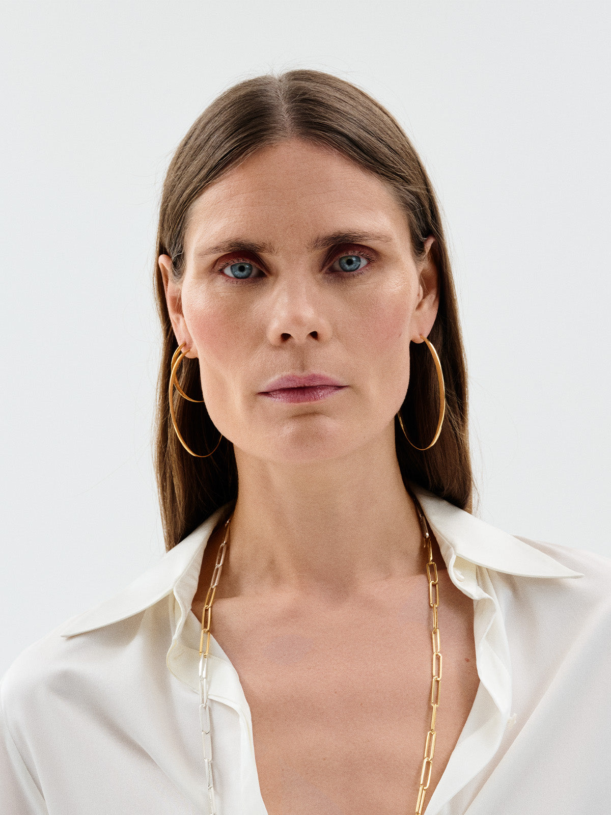 KINRADEN APS GLOW LARGE Earring - 18k gold Earrings