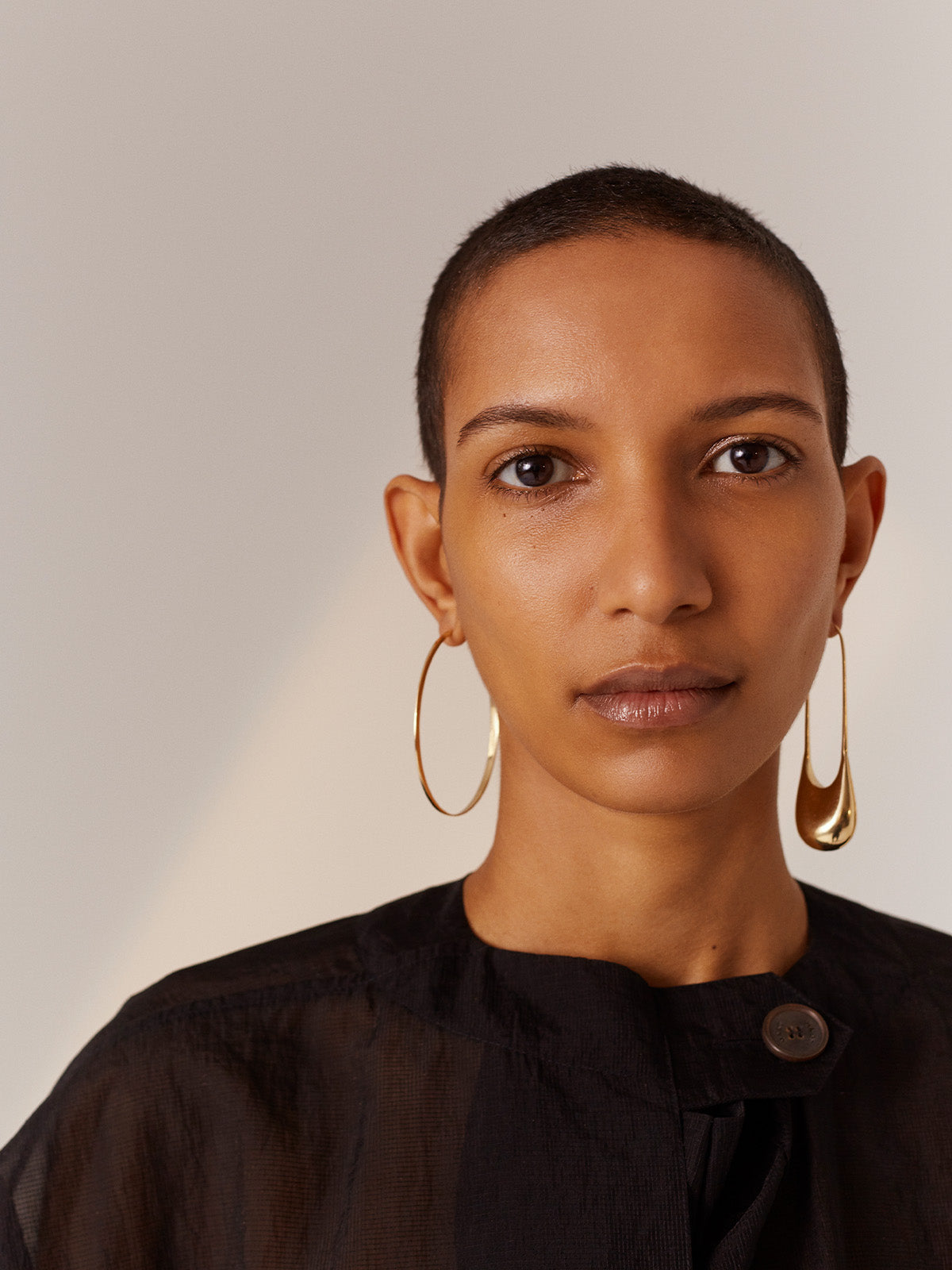 KINRADEN APS GLOW LARGE Earring - 18k gold Earrings
