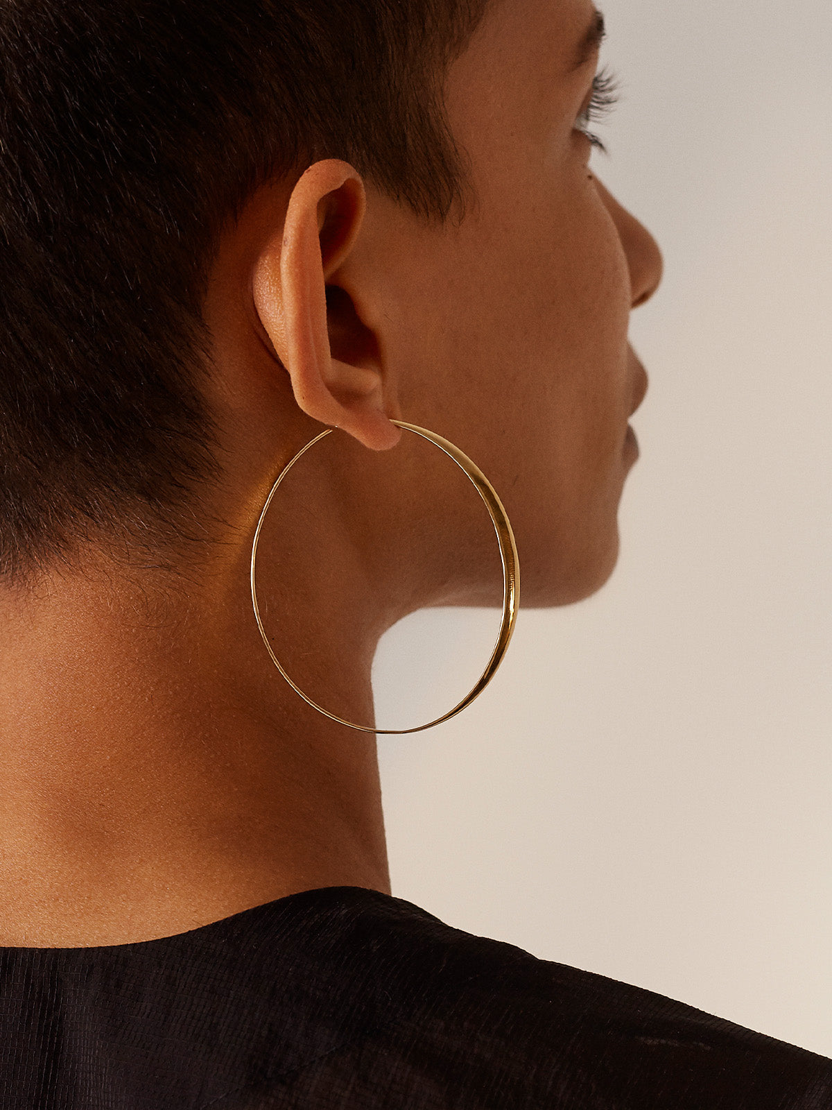 KINRADEN APS GLOW LARGE Earring - 18k gold Earrings