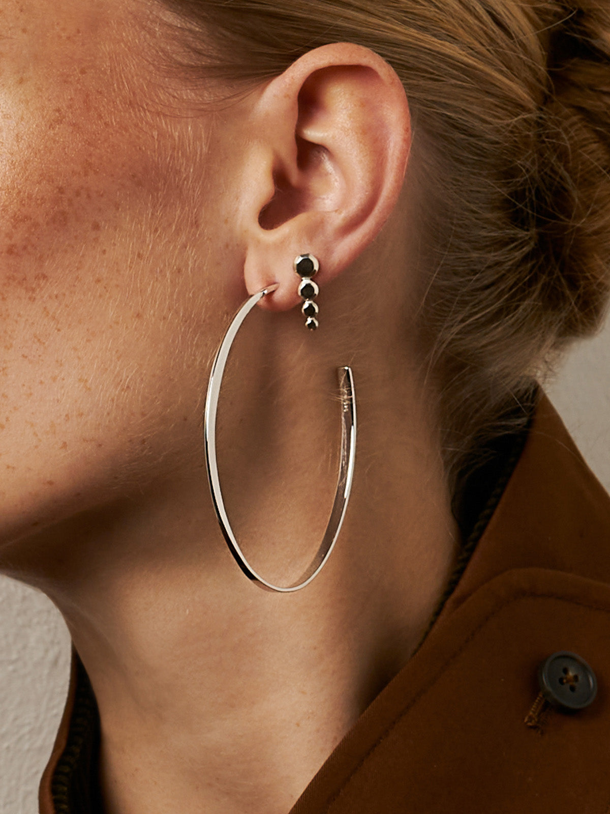 KINRADEN APS GLOW LARGE Earring - sterling silver Earrings