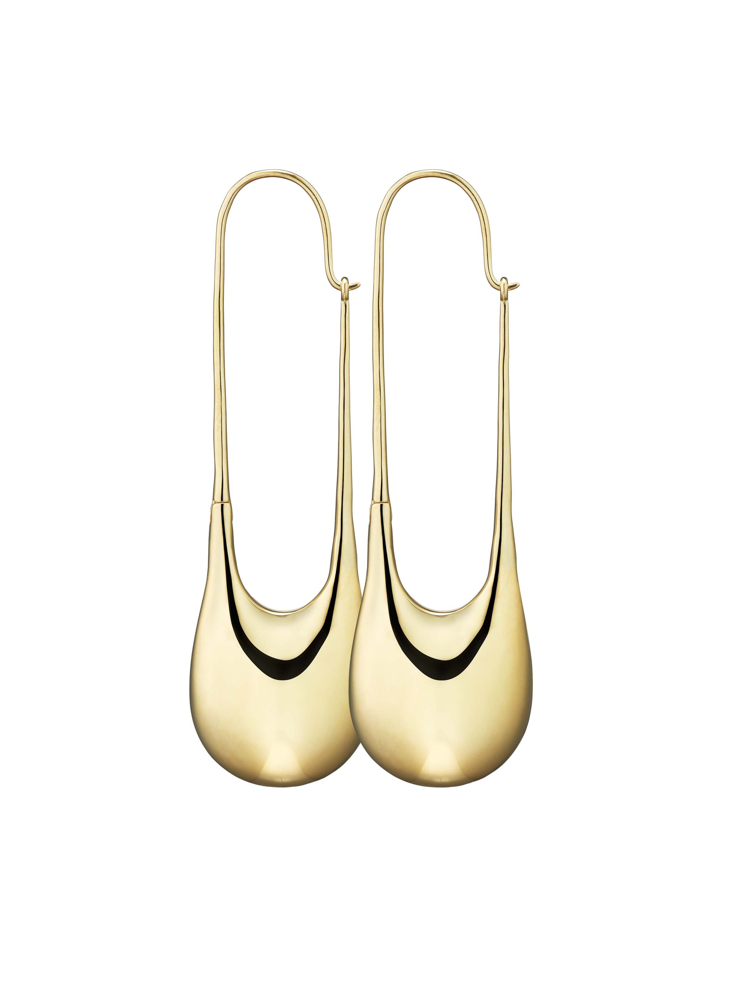 IONIC EARRING GOLD PAIR