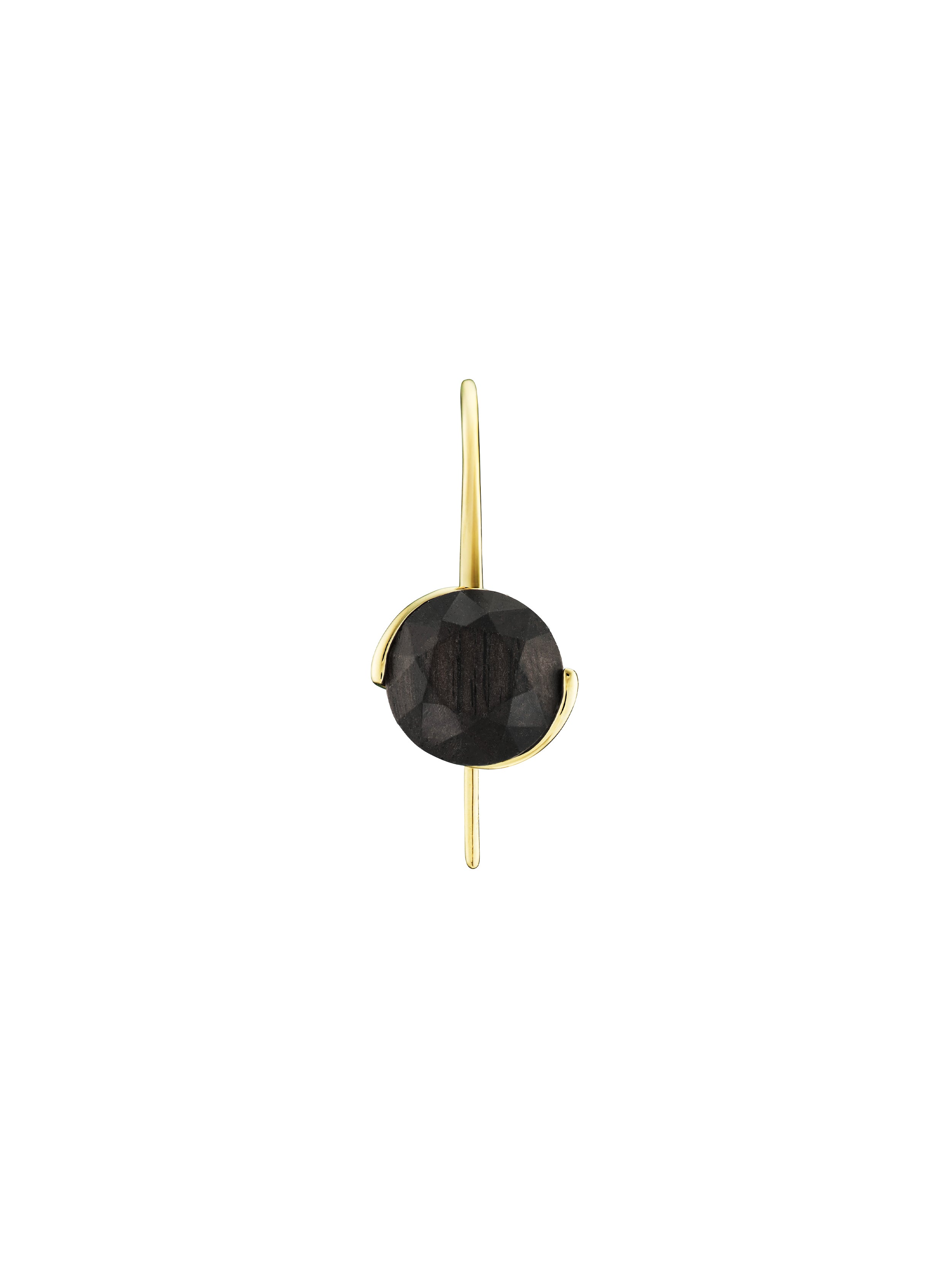 MEADOW EARRING 3CT. BRILLIANT CUT MPINGO RIGHT