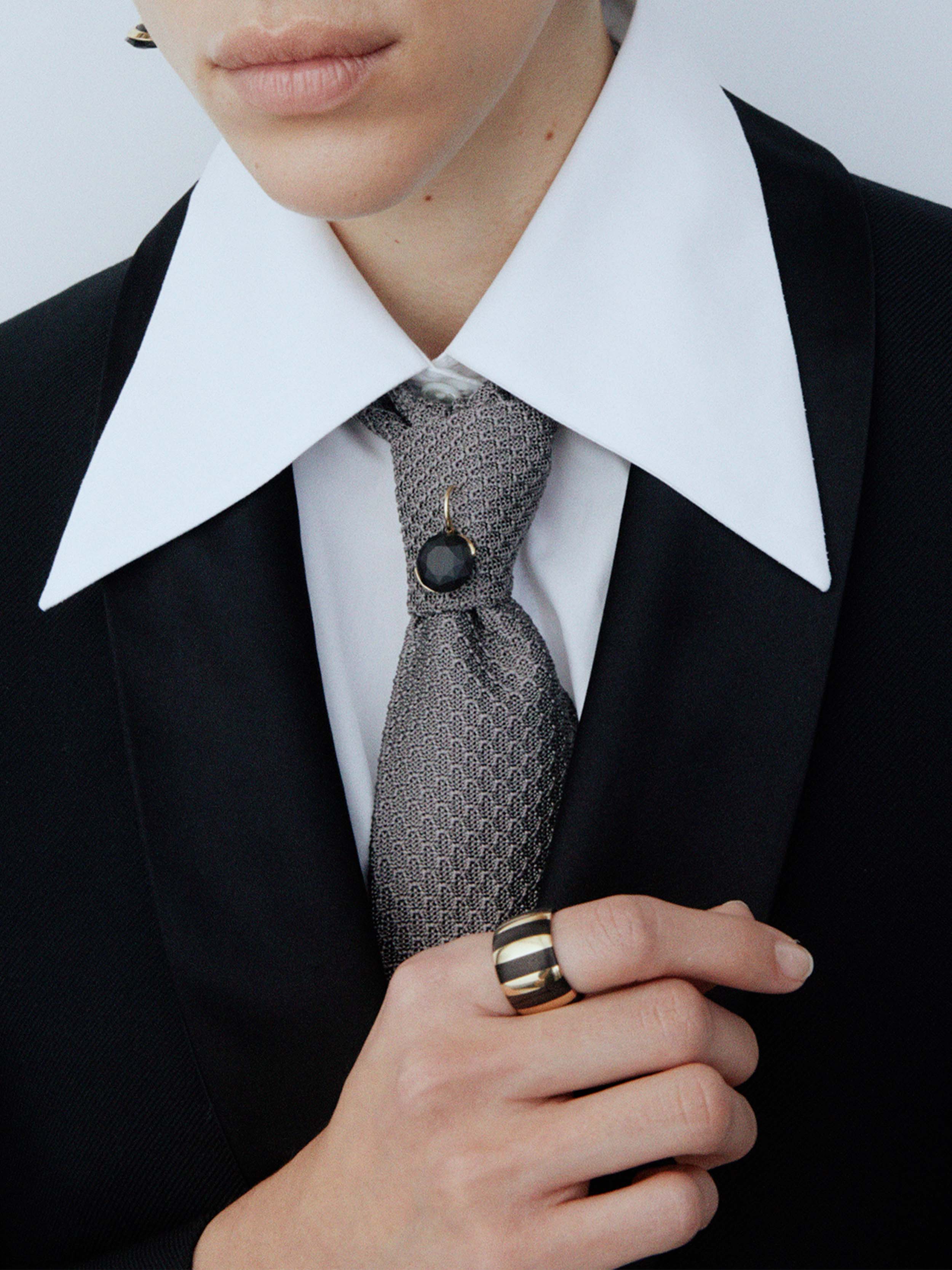 MEADOW EARRING 7CT. BRILLIANT CUT MPINGO RIGHT