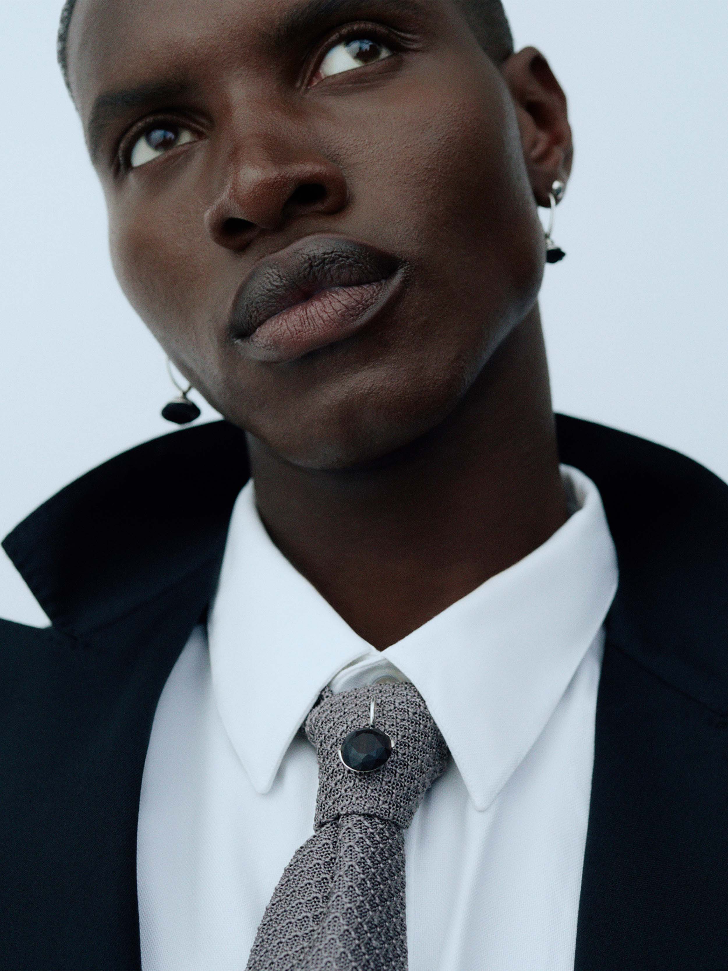 MEADOW EARRING 7CT. BRILLIANT CUT MPINGO RIGHT