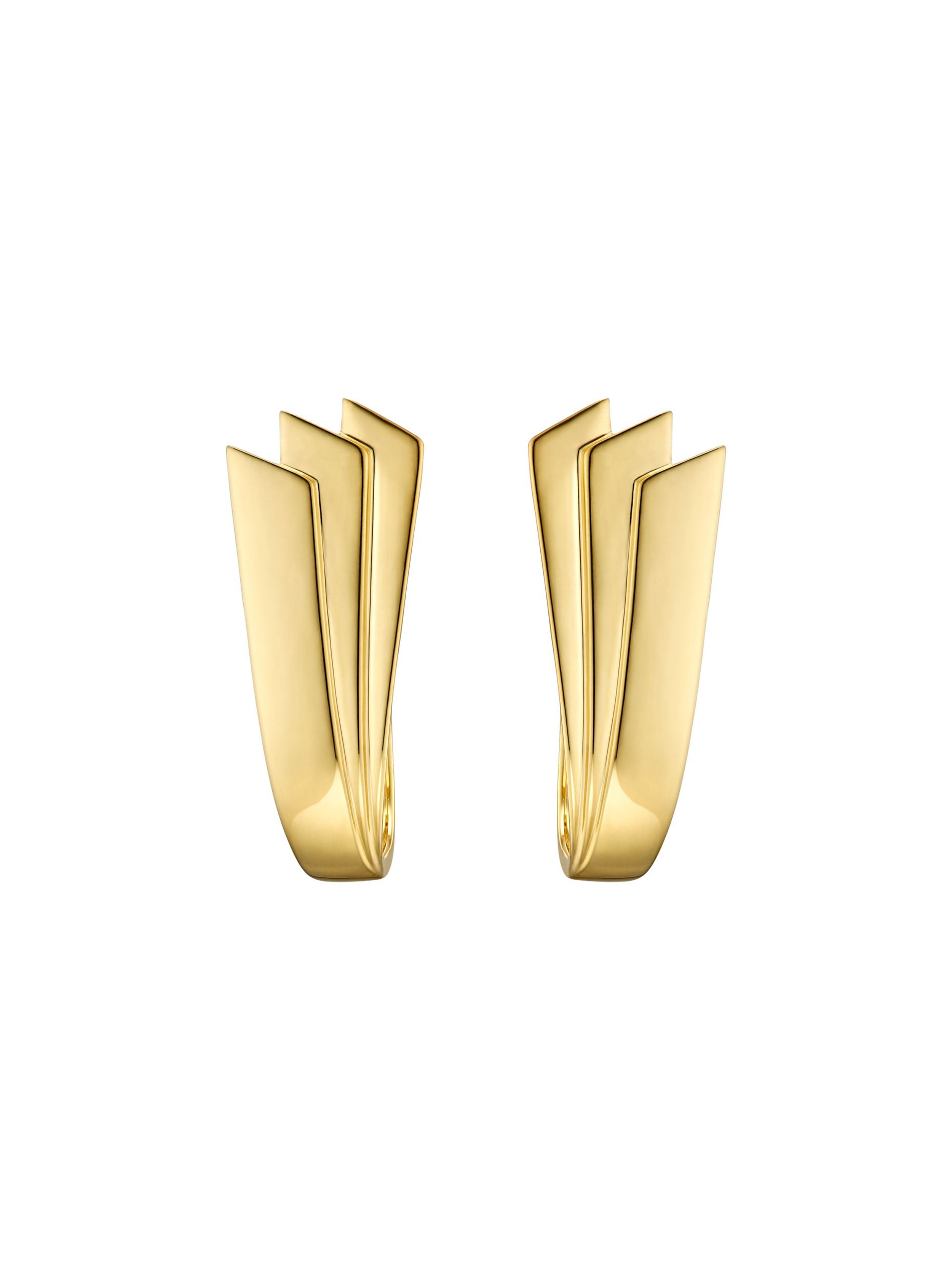 SYMMETRY ØRERING GULD PAR