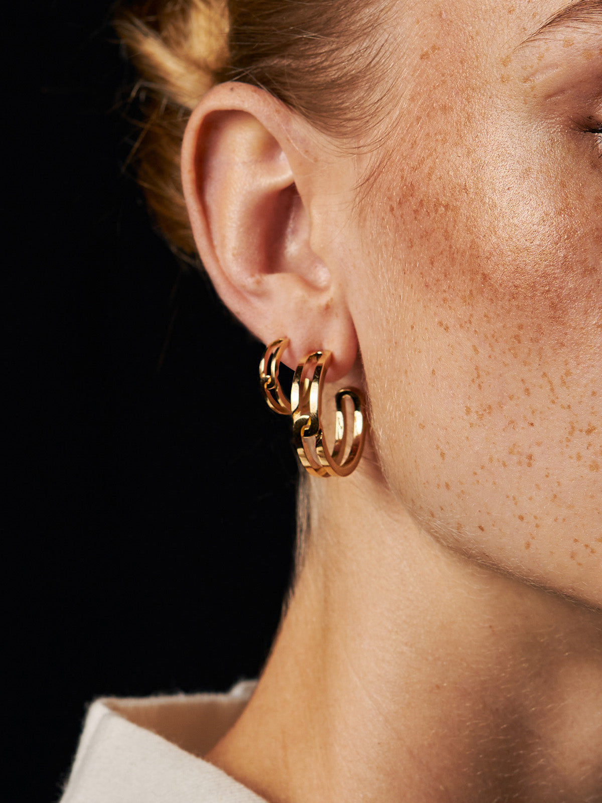 KINRADEN APS THE GASP LARGE Earring - 18k gold Earrings
