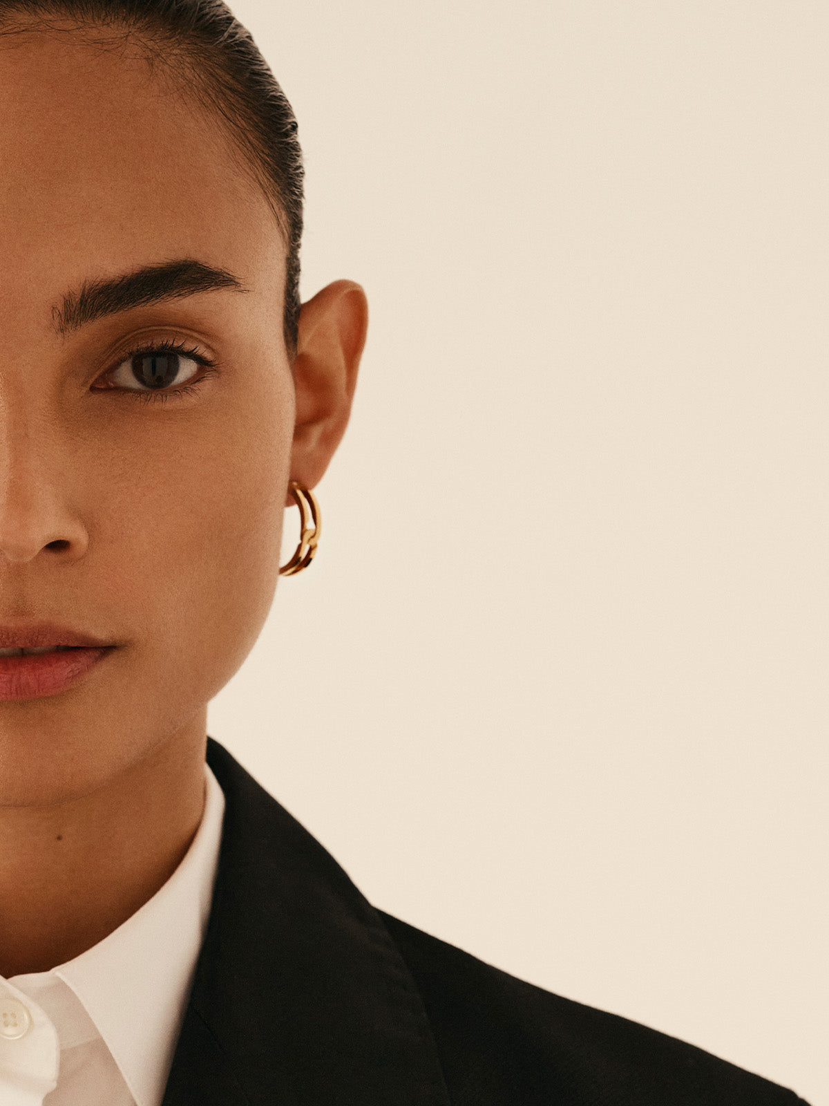 KINRADEN APS THE GASP LARGE Earring - 18k gold Earrings
