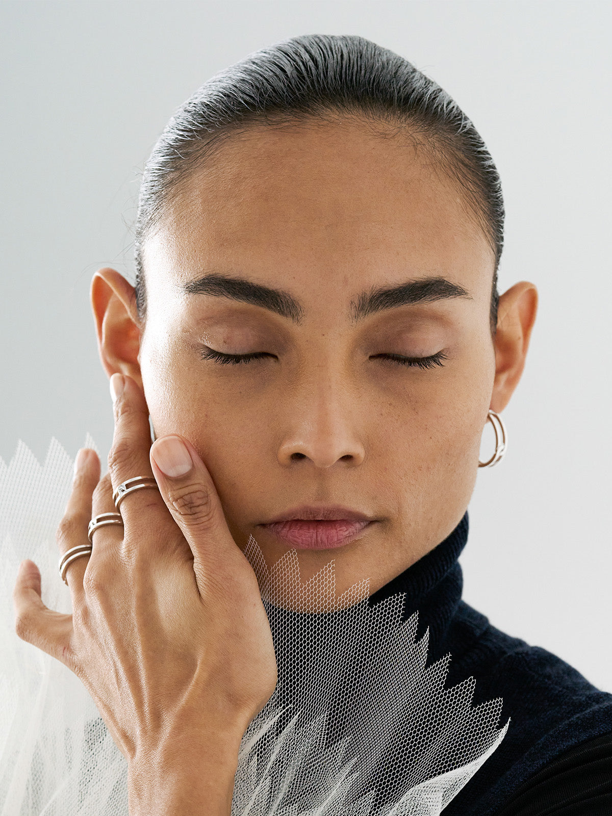 KINRADEN APS THE GASP LARGE Earring - sterling silver Earrings