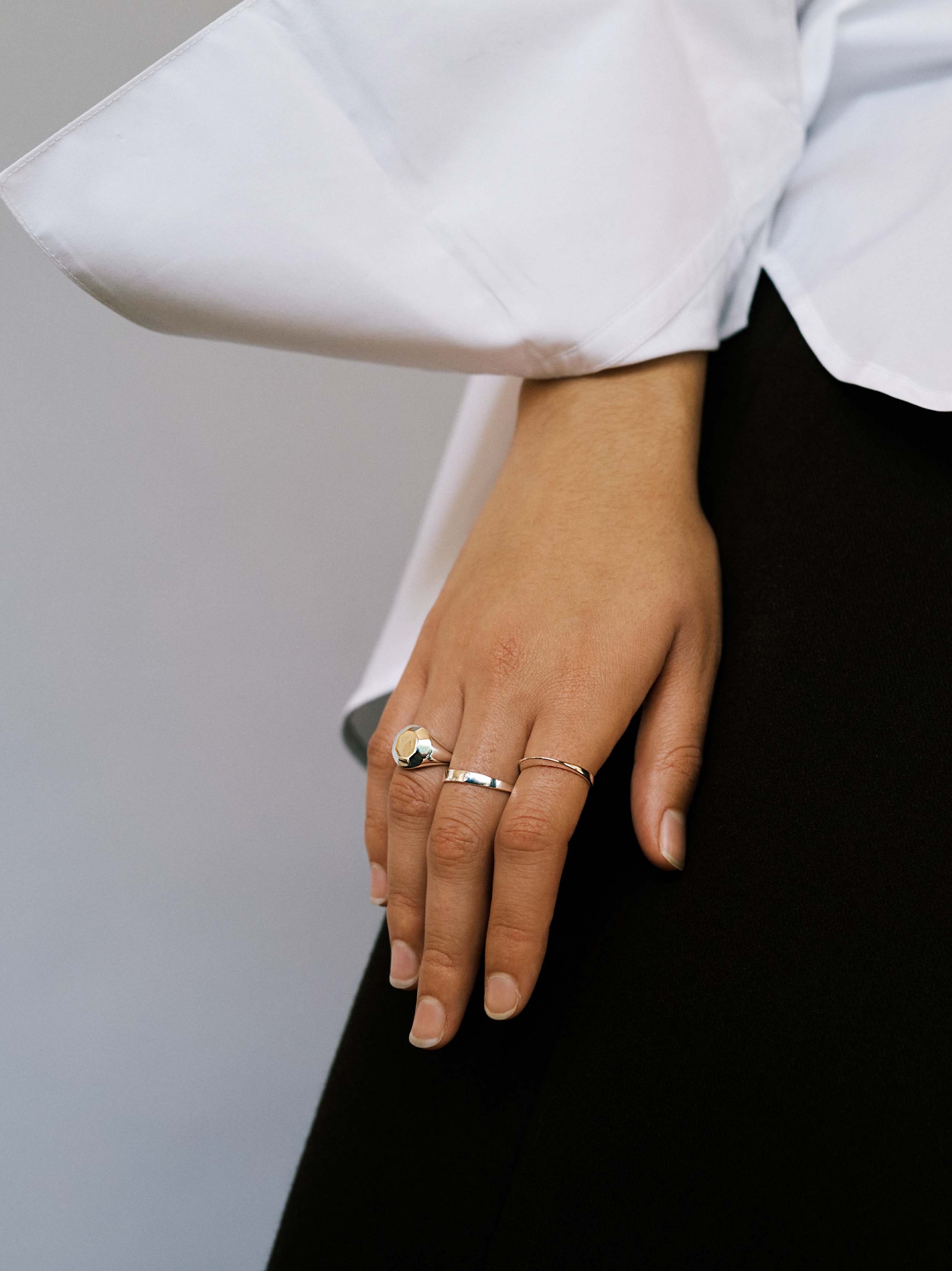 KINRADEN APS WISE TEARS Ring - sterling silver Rings