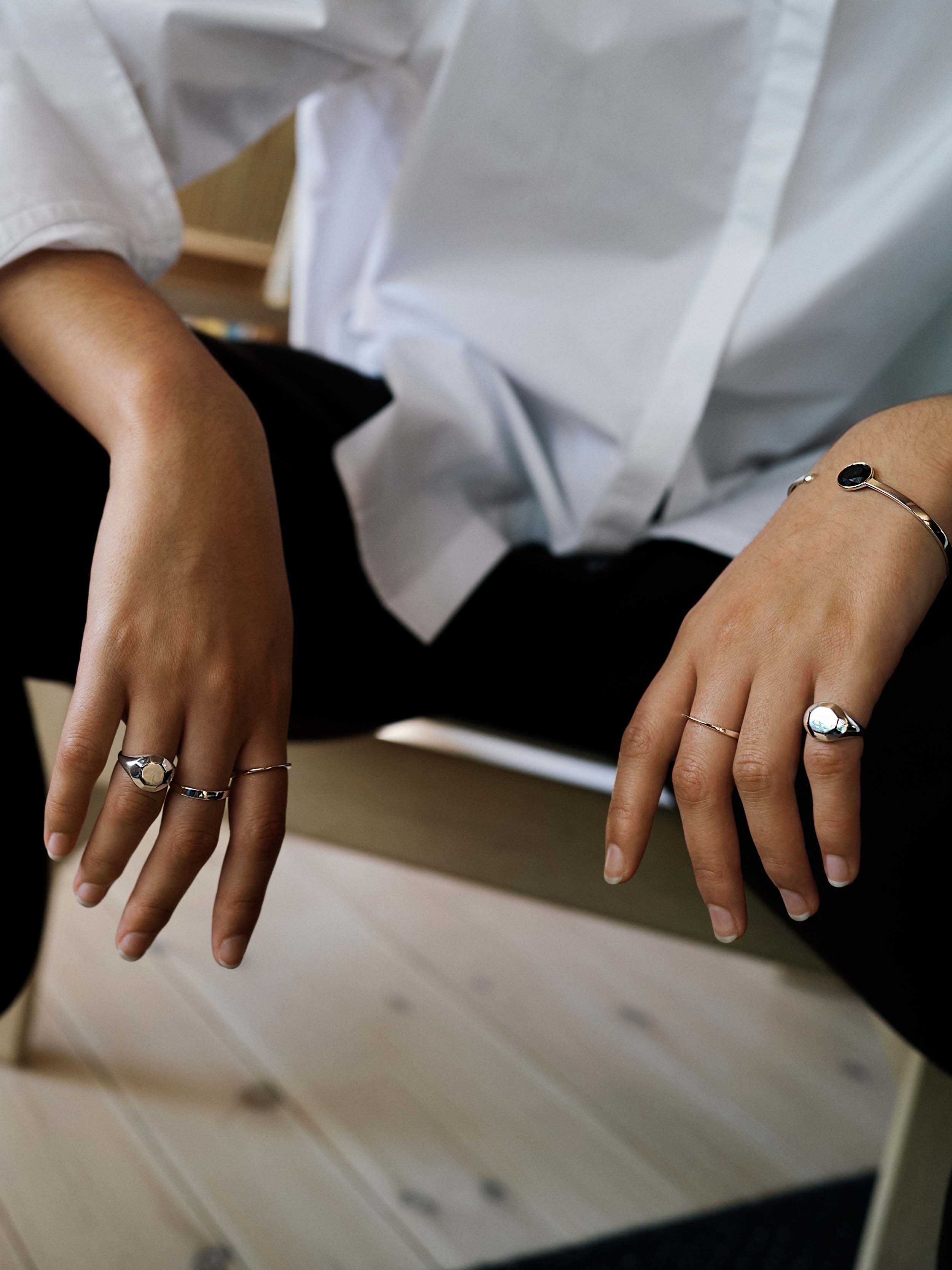 KINRADEN APS WISE TEARS Ring - sterling silver Rings