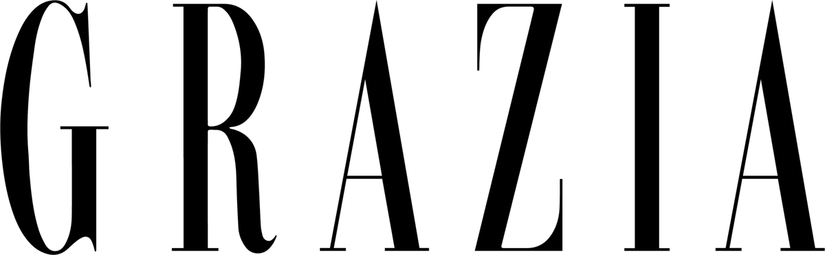 Grazia png logo in black