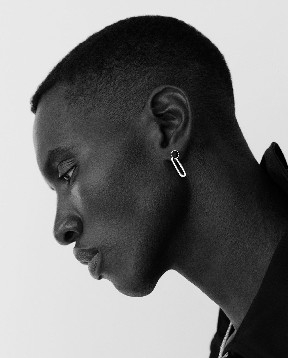 Person with KINRADEN EARRINGS 