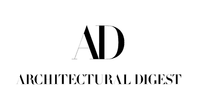 Architectural Digest logo on a white background