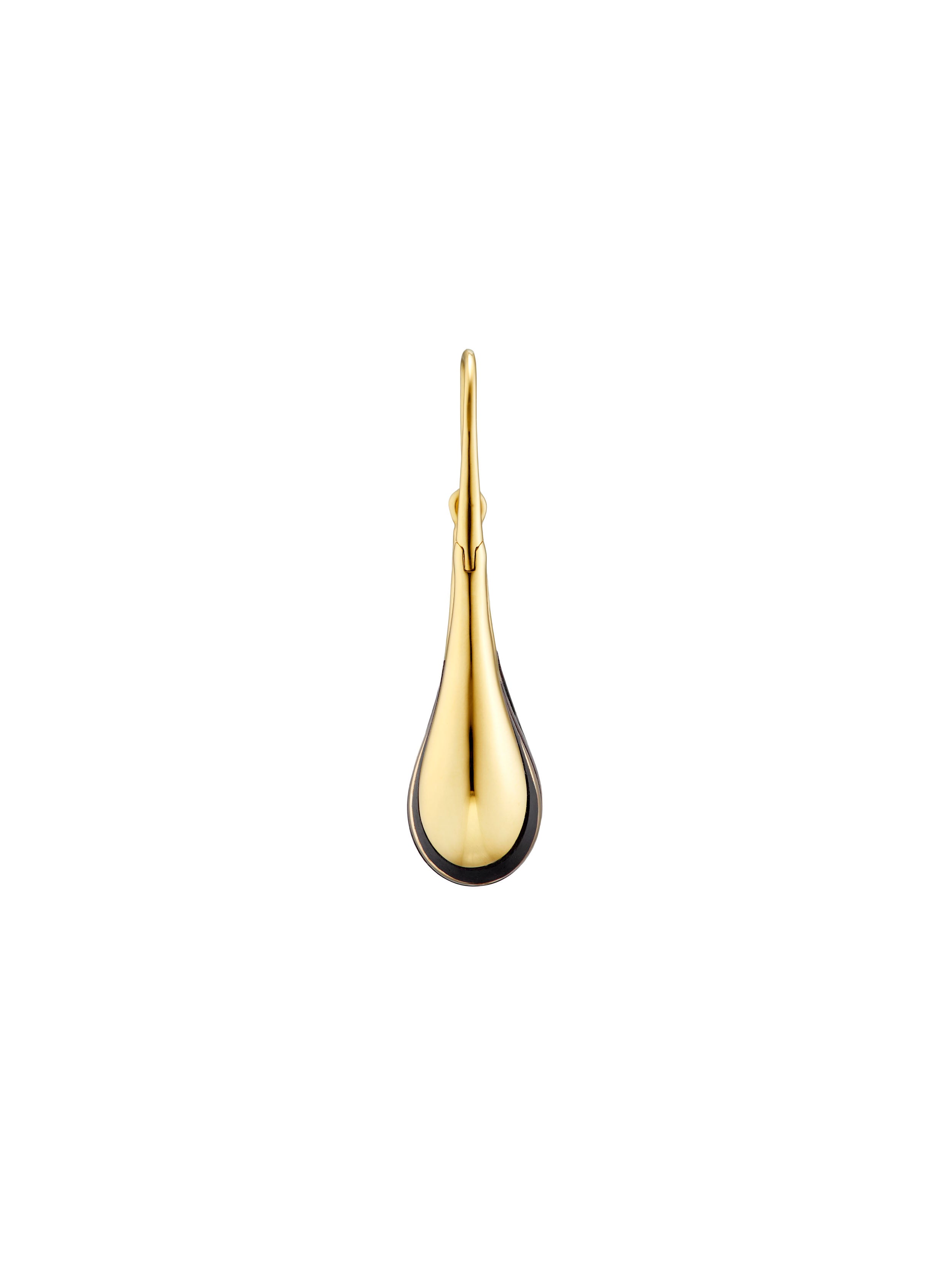 DORIC EARRING MEDIUM 'ATHENA' GOLD PAIR