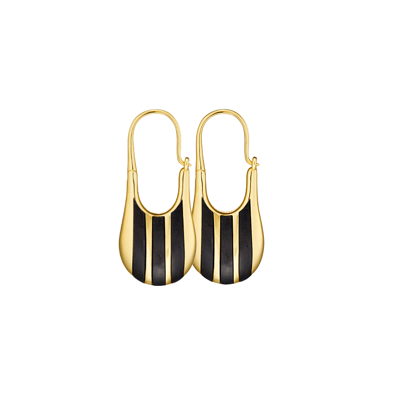 KINRADEN APS DORIC MEDIUM "ATHENA" Earring - 18k gold (a pair) Earrings