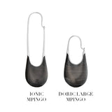 KINRADEN APS DORIC MPINGO LARGE Earring - sterling silver Earrings