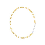 KINRADEN APS EXHALING HER Necklace - 18k gold, 3 silver links Necklaces