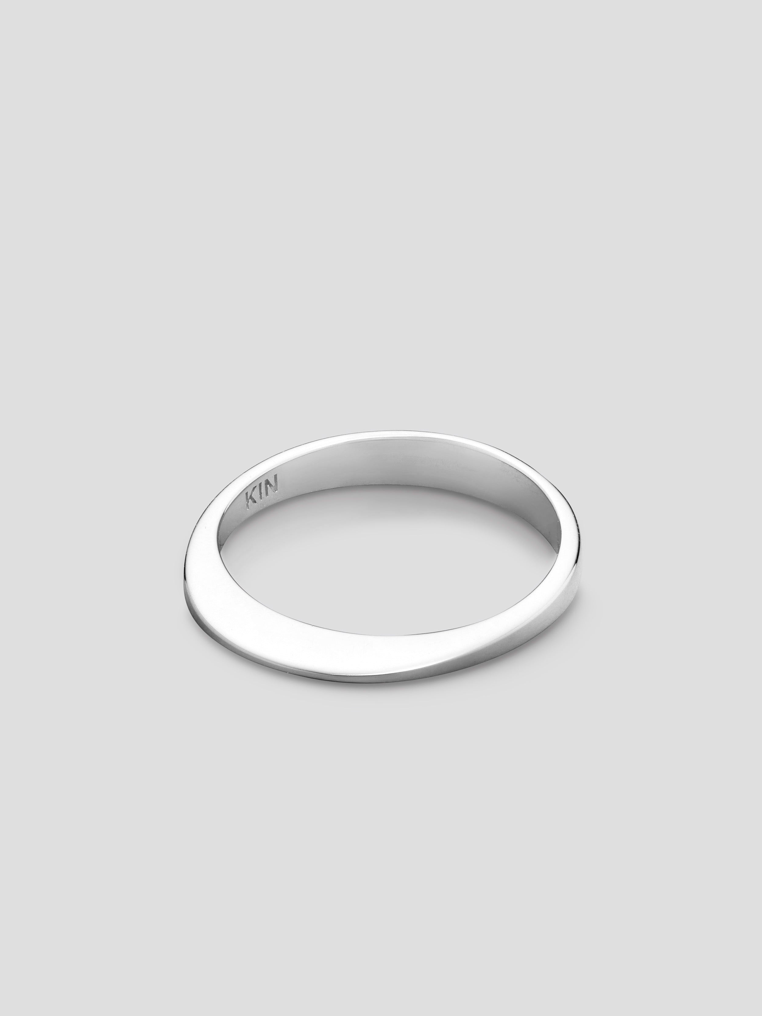 FLARE RING SILNOVA SILVER | KINRADEN