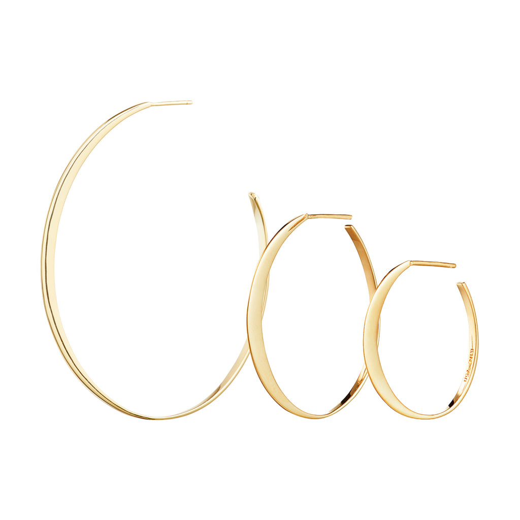 KINRADEN APS GLOW MEDIUM Earring - 18k gold Earrings