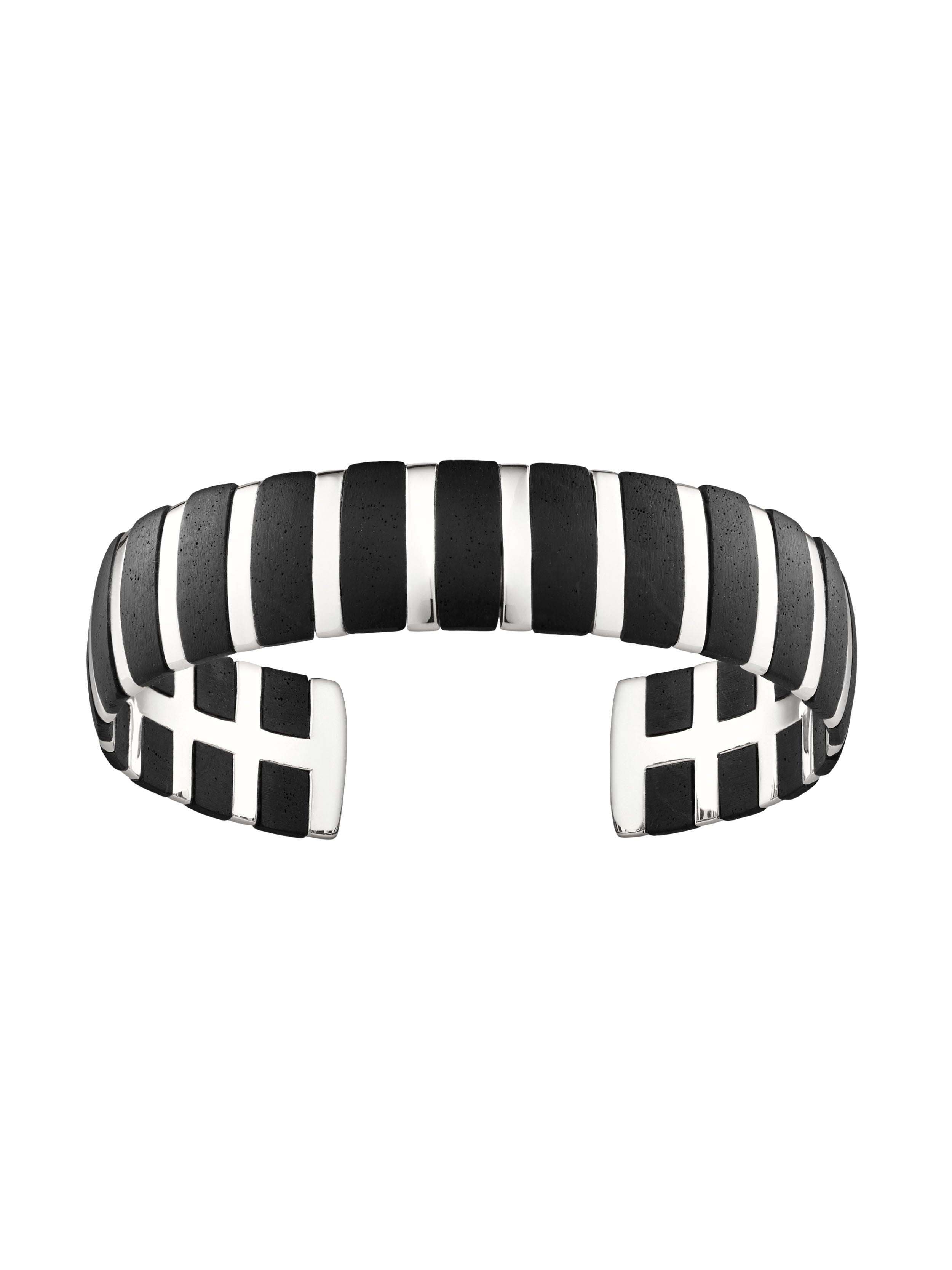 KINRADEN APS HELENA STRIPED BANGLE LARGE Bracelets