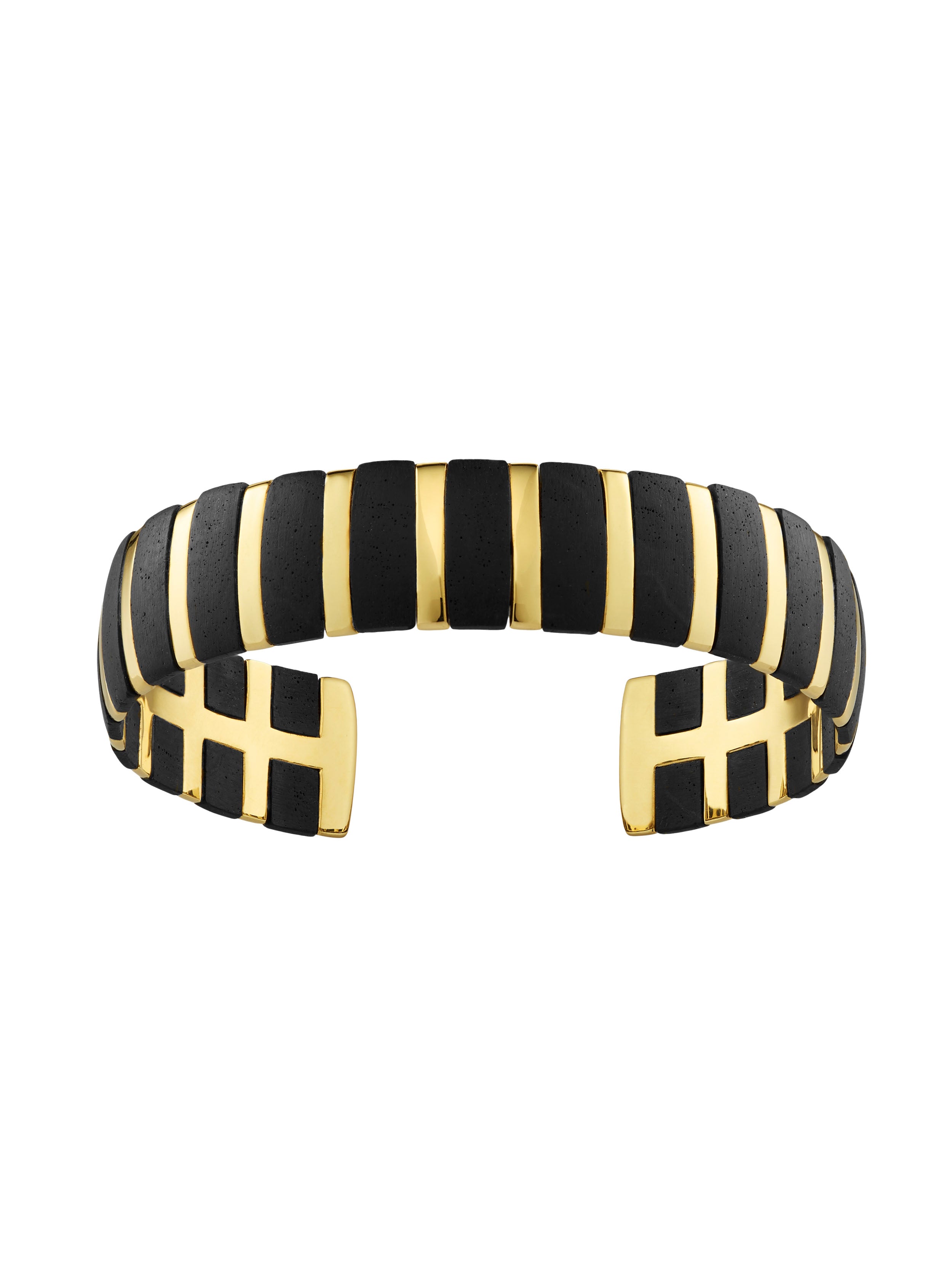 KINRADEN APS HELENA STRIPED BANGLE LARGE Bracelets