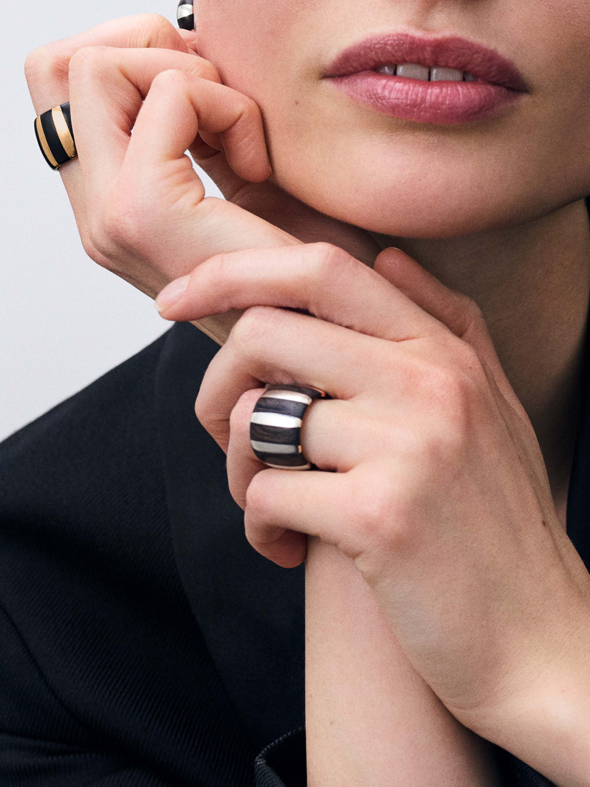 Isadora Ring in sterling silver, alternate product view 3