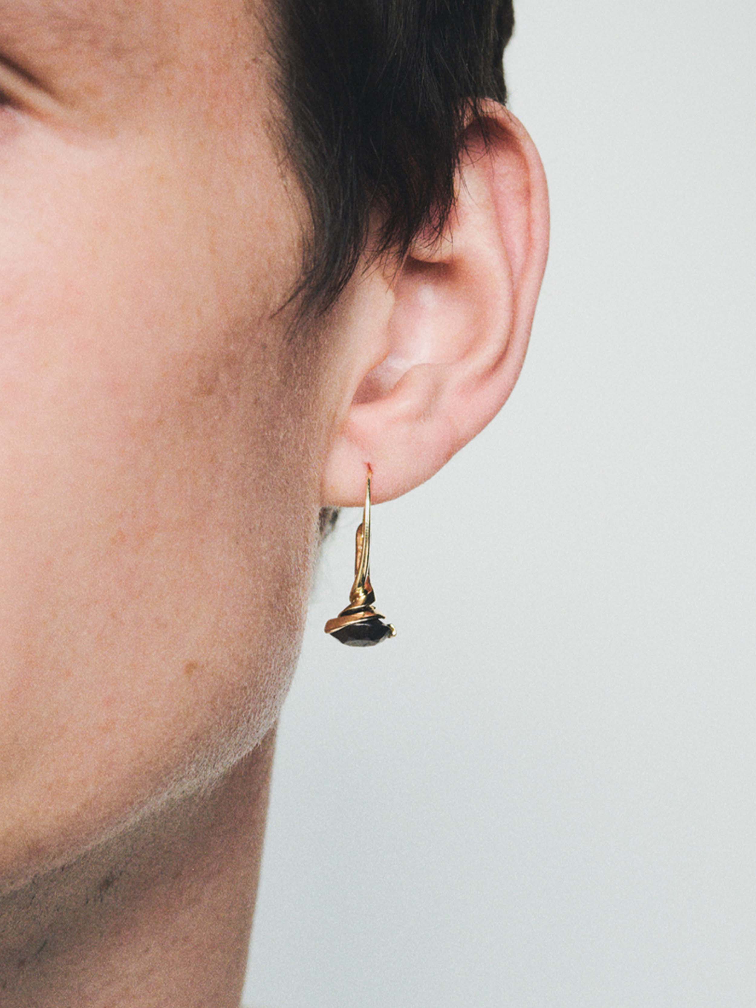 MIST BOUCLE D’OREILLE 3 CT (CARATS) TAILLE BRILLANT MPINGO DROITE