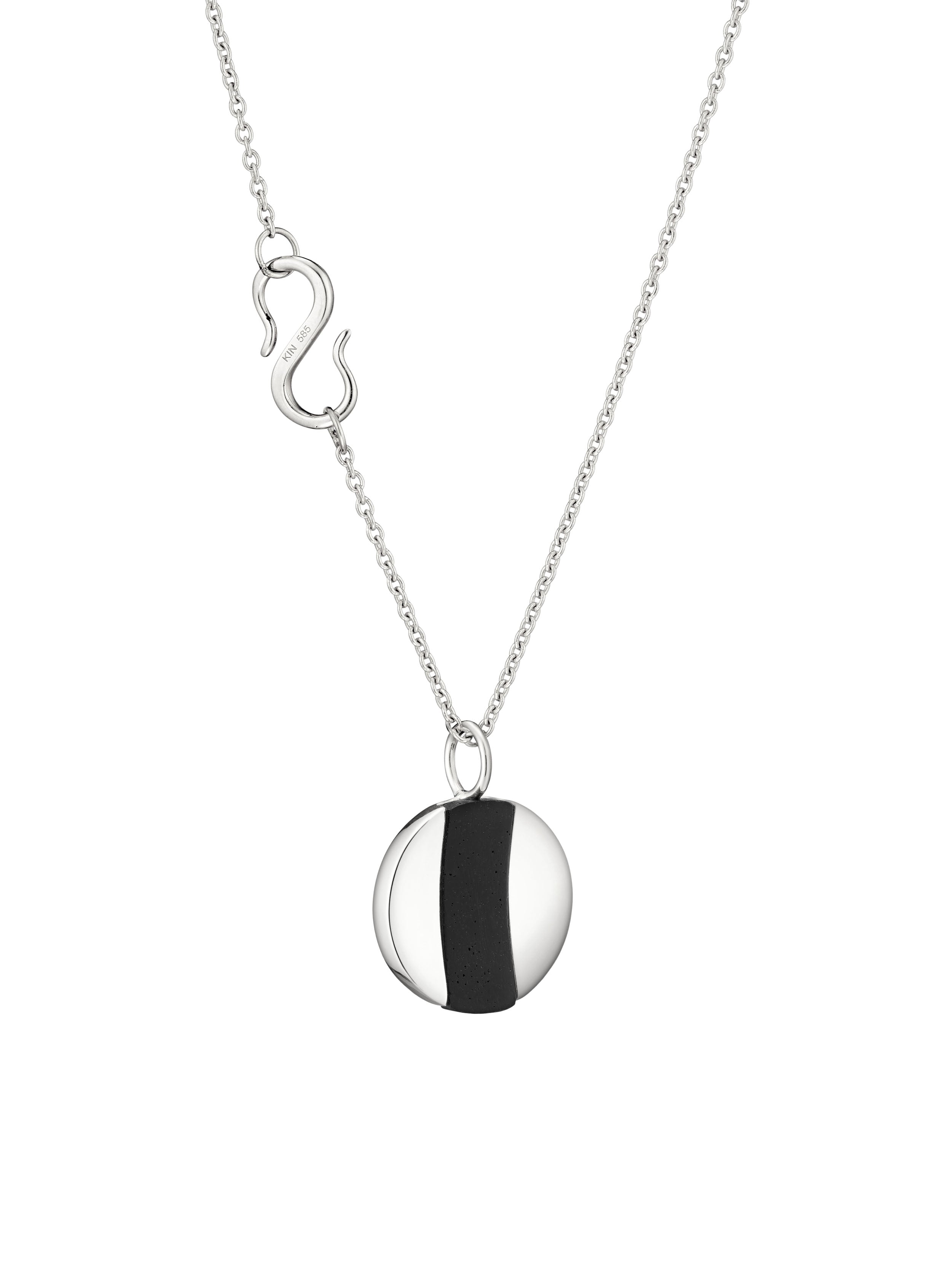 OSKAR NECKLACE SILVER