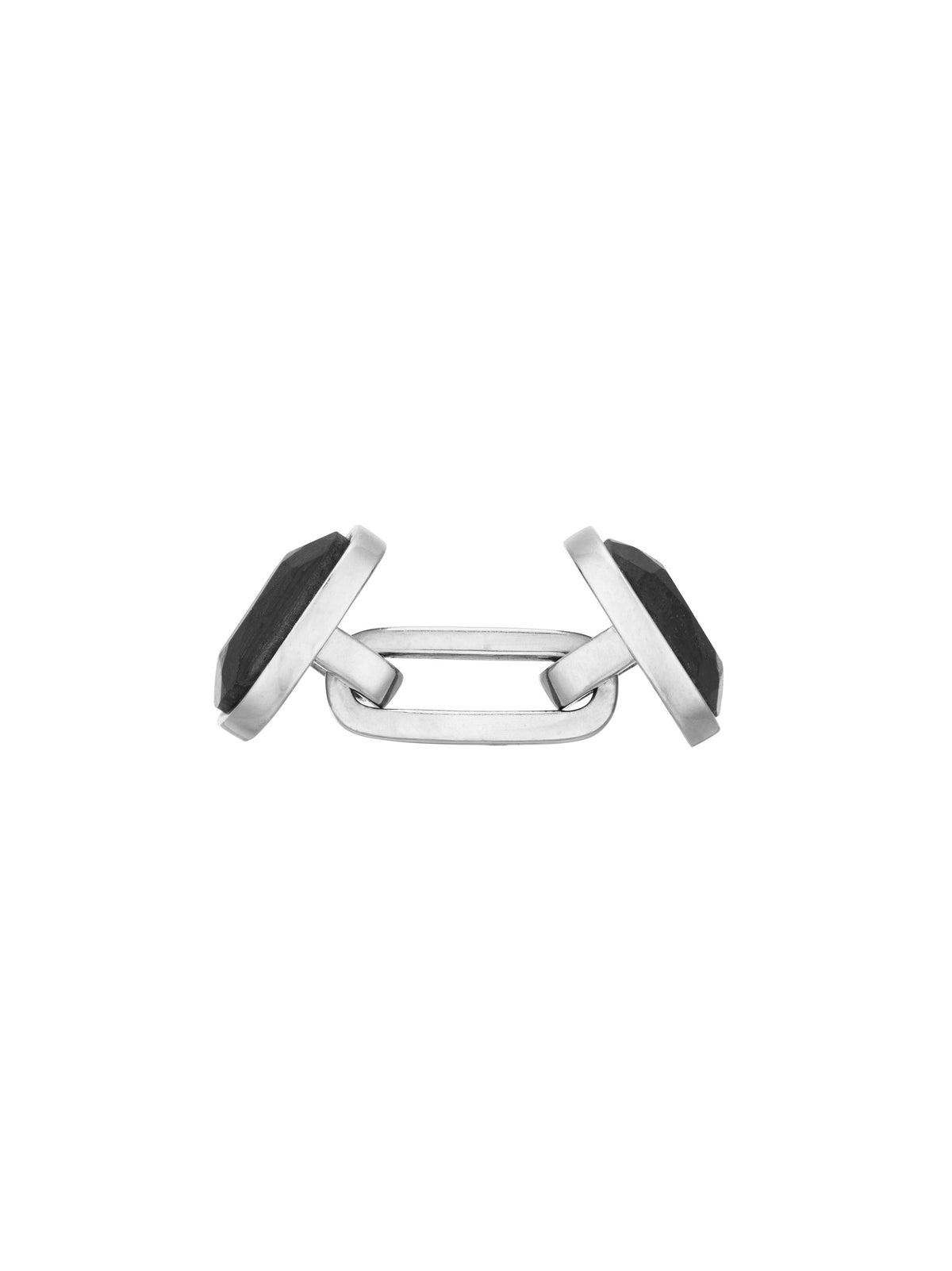 KINRADEN THE TWO cufflinks in sterling silver