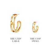 KINRADEN APS THE GASP LARGE Earring - 18k gold (a pair) Earrings
