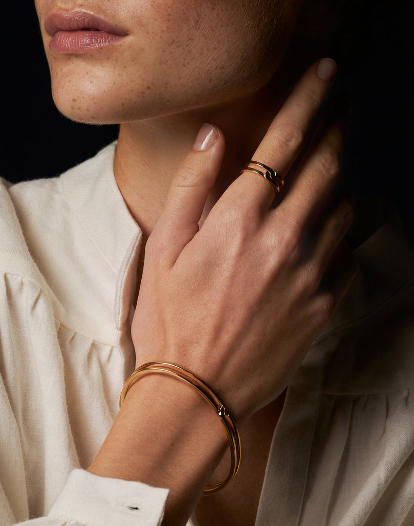 KINRADEN APS BLAST SMALL Bracelet - 18k gold Bracelets