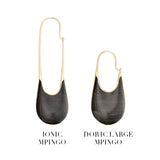 KINRADEN APS DORIC MPINGO LARGE Earring - 18k gold Earrings