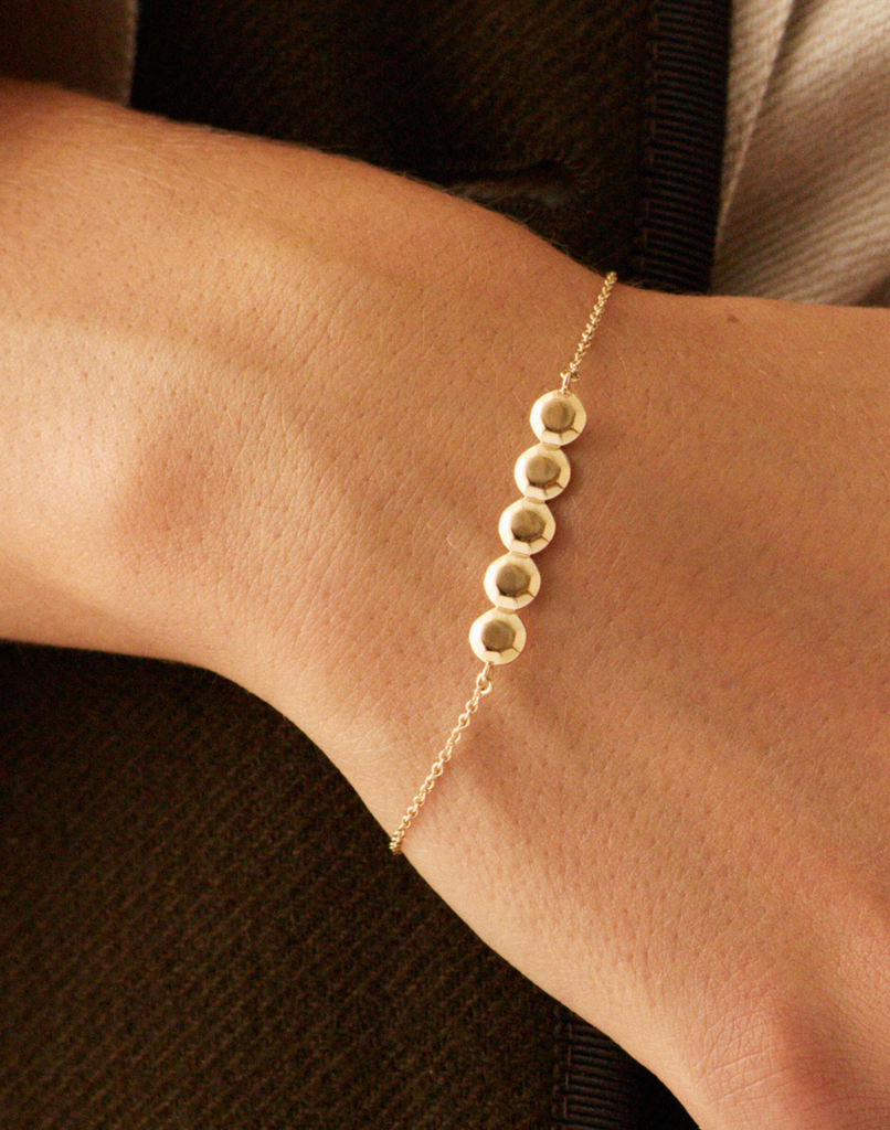 Vintage 18K Gold Twist Open Link Bracelet, 8” Long – Alpha & Omega Jewelry