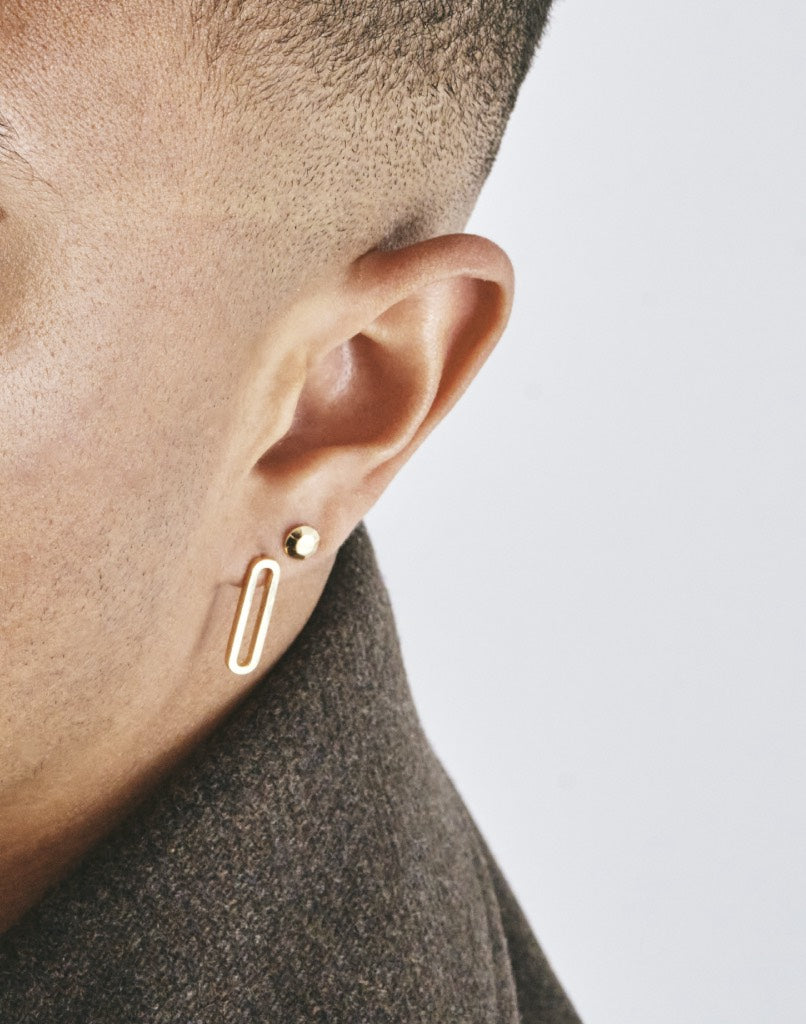 KINRADEN APS THE SIGH I SMALL Earring - 18k gold Earrings