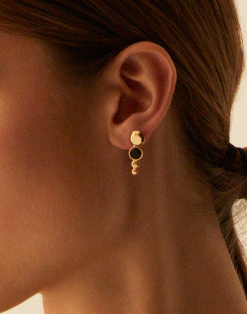 KINRADEN APS WAS DUST Earrings - 18k gold (a pair) Earrings